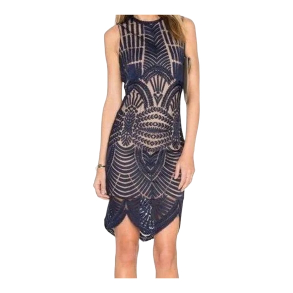 Bardot Alice dress in twilight size 8 NWT - Picture 6 of 7